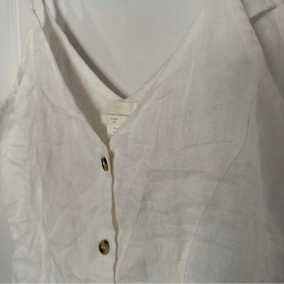 H&M linen top size M - Picture 4 of 8